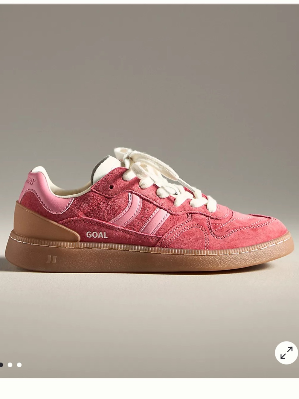 Coolway 6 Sneakers Goal Sneakers in Red Suede Extra Laces New In Box NWT